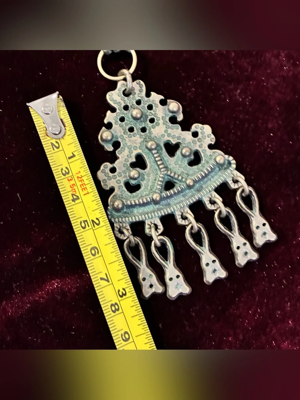 Jewelmint Nordic Kalevala Karkun Amulet Bronze Necklace Medieval Viking Style